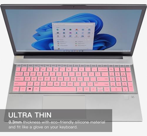 Protector de teclado para laptop HP 15.6 pulgadas miniatura 5