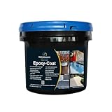 Flake to Rejection DIY "Best" Epoxy Floor Coating Kit - Up to 250 sq. ft. at 40mils (Gray)- for Garage Floors, Basement Floors, Concrete, and More (Gray Blend)