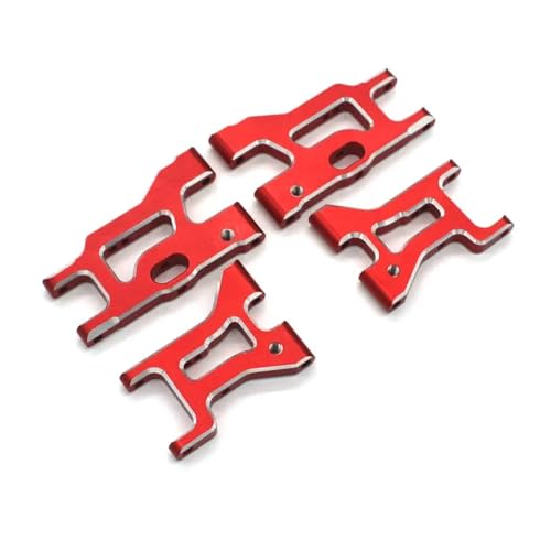 RC�N���[���[�p�A�b�v�O���[�h�p�[�c For HNR H9804 For Fox-hound 1/10 RC �����[�g�R���g���[���J�[���^��??�t�����g���A���A�A�[���p�[�c 4 �A�N�Z�T���[(Red)