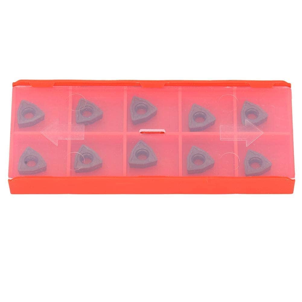 10 Pièces Lame D'insertion en Carbure Wcmt050308fn Acz330 Plaquettes de Tournage Outil de Tour CNC pour Semi-finition en Acier/foret en U
