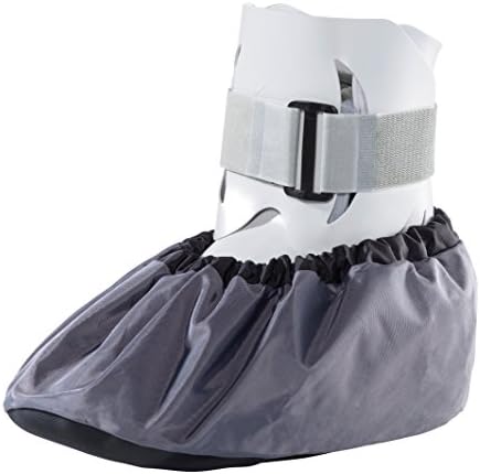 Medical Walking CAM Boot Protective Weather Cover Reusable Washable Orthopedic Non Skid Enclosed Sole Area (LARGE)
