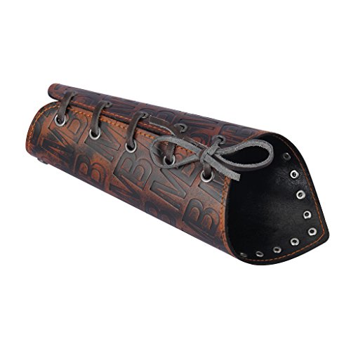 Homyl Cyberpunk Faixa de pulso masculina com cadarço estilo punk com punho e braçadeira