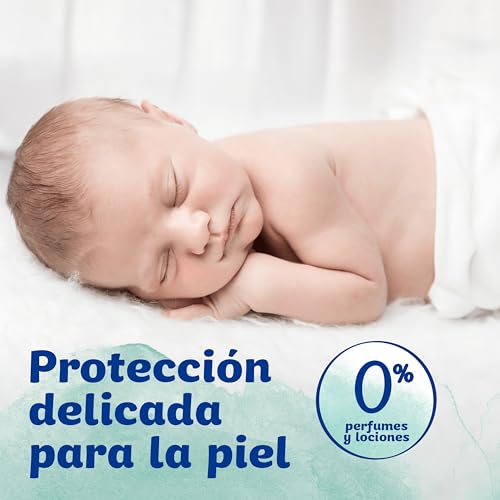 Miniatura 5 de Dodot Pañales Bebé Cuidado Total, Talla 1 (2-5 kg), 105 Pañales + Regalo de 10 Toallitas Aqua Pure 99% Agua, Protección Delicada De La Piel, Pack Mensual