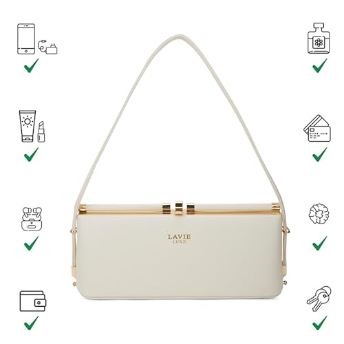 Image of Lavie Luxe Women's Parallel25 Small Frame Satchel Handbag | Satchel Bag for Work | Ladies Purse | Stylish Shoulder Bag | Gift For Women