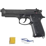 KJ Works GBB M9-HW -Pistola de Airsoft Calibre 6mm (Arma Corta de Aire Suave de Bolas de plástico o PVC). Sistema: Gas