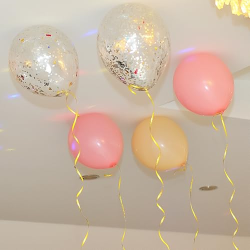 50 m de ruban à friser doré brillant pour ballons – Ruban bouclé au laser pour emballage cadeau, art, artisanat, mariage, anniversaire, fête et décorations de Noël – vue 5