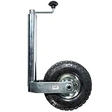 Werkapro - Rueda hinchable (diámetro 260 mm, soporte 48 mm)