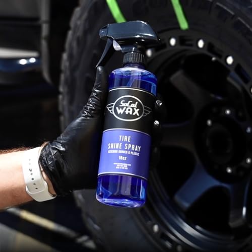 Spray Para Brillo De Llantas SoCal Wax 16oz