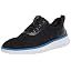 Black Knit Electric Blue Lemonade Optic White