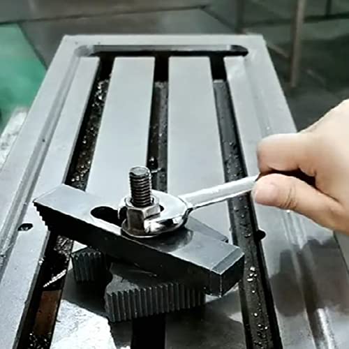 Vokenforu 17mm Ratchet Spanner, Ratcheting Combination Wrench, Hardened Chrome Vanadium Steel Open End Spanner Metric