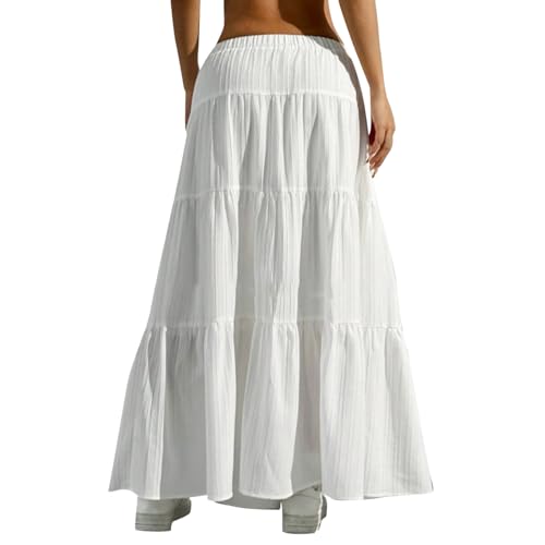 Falda holgada tipo A casual para mujer ideal para la oficina y paseos 2