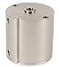 Fabco-Air Air G-321-X-BR-C4-E Original Pancake Cylinder, Double Acting, Switch Ready with Magnet, Maximum Pressure 250 psi, 2" Bore x 3" Stroke, 1/2" Stroke Collar, Rubber Bumpers