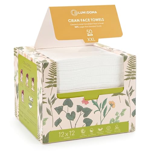 LUMIDOMA XXL Disposable Face Towel...