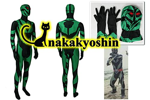 科学戦隊ダイナマン シッポ兵 全身スーツ コスプレ衣装 Amazon.co.jp: 3点セット☆科学戦隊ダイナマンの戦闘員シッポ兵 全身