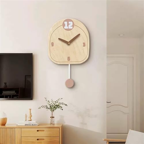 Horloge murale de bureau silencieuse et design créatif taille S - 7