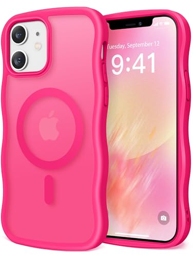 CAPRARO Cute for iPhone 12 & 12 Pro Case Compatible with MagSafe