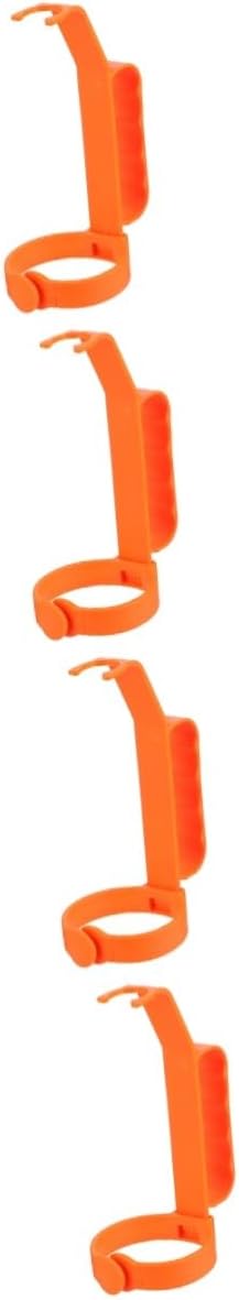 Cabilock 4pcs Beverage Pouring Handle Secure Grip Versatile Grab Handle for Bottles for Camping and Picnics Reusable Drink Holder for Water and Soda