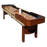 RAYNA GAMES Hathaway Merlot 9 ft. Shuffleboard Table