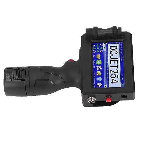 FOSA Mobile Inkjet Printer, Handheld Inkjet Printer, HD LED 4 Core Cup Handheld Inkjet Printer