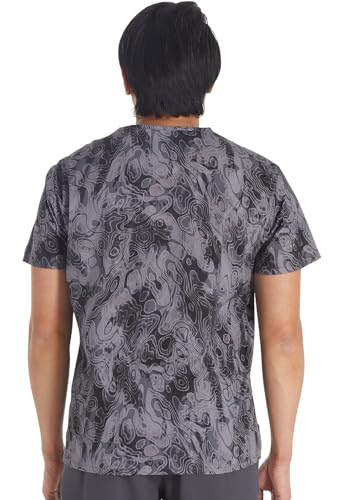 Image of Dickies EDS Signature Scrubs for Women and Scrubs for Men, Unisex One Pocket V-Neck Top in Soft Brushed Poplin 83706