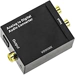 VOOCME-Analog-To-Digital-Audio-Converter-RCA-Analog-to-Digital-Optical-Toslink-Coaxial-35mm-Jack-Input-Audio-Converter-Adapter-with-Optical-Cable-Black-VC-A2DSM