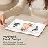 Inkless Hand and Footprint Kit, Boy, Girl, Newborn Keepsake -No Mess Ink Pad for Baby Handprint,Clean Touch Paw Print Kit for Dog Picture Frame,Personalized Baby Christmas Shower Gifts(Vintage White)