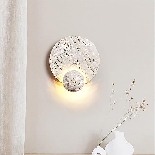 Applique LED moderne fine en pierre, fini les luminaires encombrants