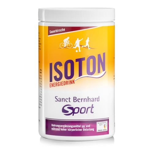 Sanct Bernhard Sport Isoton Energiedrink Sauerkirsche Inhalt 900 g