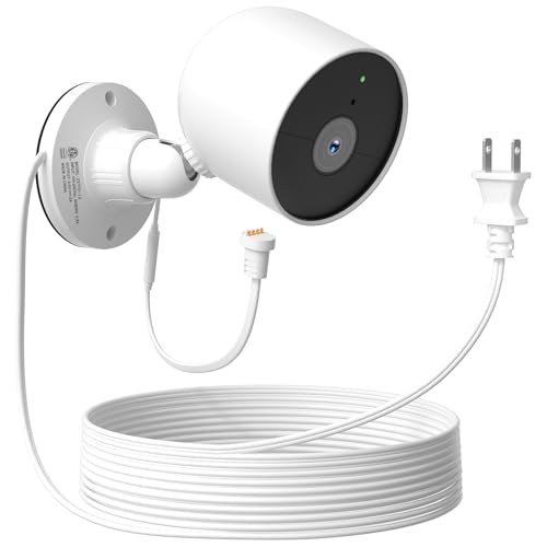 25ft Weatherproof Power Cord for Nest Cam (Indoor/Outdoor)