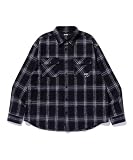 アーバンプレイドロングスリーブシャツ URBAN PLAID L/S SHIRT 101254014002 BLACK S