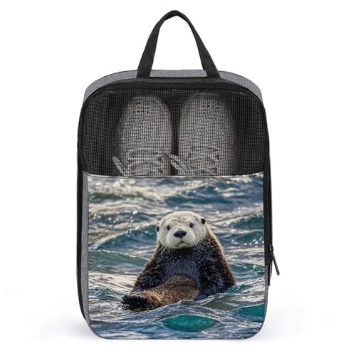 Bolsa deporte zapatos golf impermeable que evita manchas en la ropa de viaje