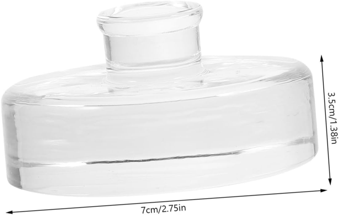 4Pcs Glass Weights for Wide Mouth Mason Jars Compact Pickle Lids for Fermenting Kitchen Supply for Easy Storage and Use