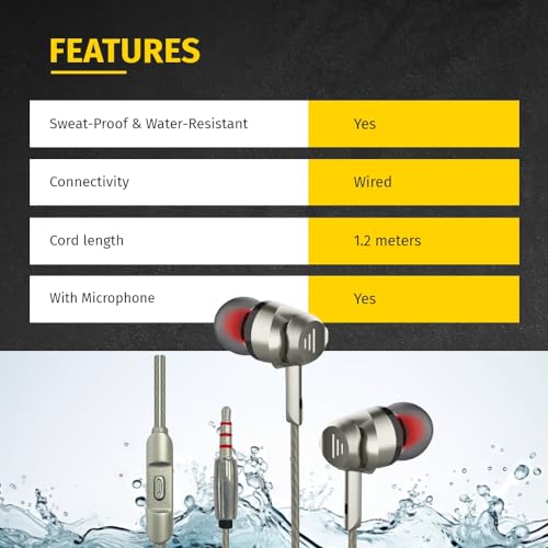 Image of Beats 2.0 Wired Earphones with Mic, 10 mm Drivers, 3.5mm Audio Jack, Compatible with Phones and Tablets (Silver)