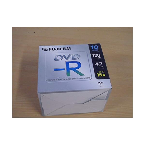 Fuji 10x DVD-R (4,7 GB, 120 Min, 16x SJC) – Bild 4