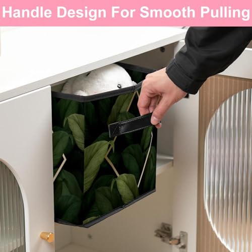 Boîte de rangement pliable anti-désordre pour jouets et linge de maison