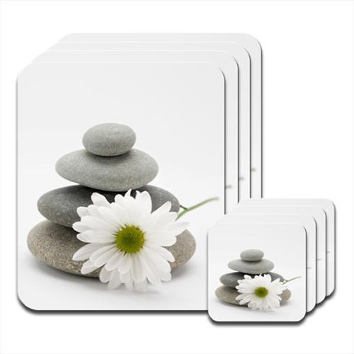 Fancy A Snuggle Floral Tranquility Set of 4 Placemat & Coasters
