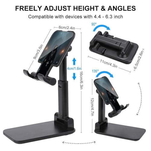 Support de téléphone portable réglable pour bureau et voyage - 2