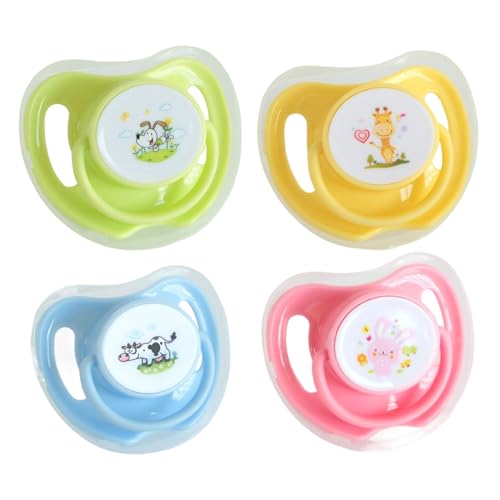 4 Pack Butterfly Shape Kitten Pacifier