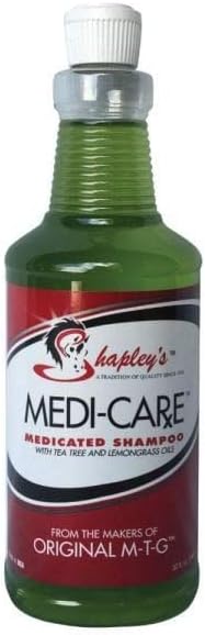 SHAPLEY’S 076146 Medi-Care Med Shampoo W/Tea Tree & Lemon Grass, 32 oz
