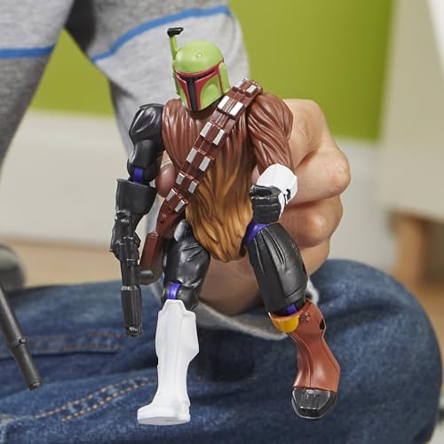 Star Wars MixMashers, Figurine Personnalisable Boba Fett à mélanger et Combiner avec Accessoires