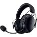 Razer BlackShark V3 X HyperSpeed - Kabelloses E-Sport-Headset - Ultra leicht 270g - Triforce 50mm Treiber - Abnehmbares Mikrofon - Surround Sound - Wireless 2,4 Ghz & Bluetooth - PC/Mac | Schwarz