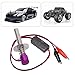 Ylwxzenith 6 12V RC Car Kit with N4 Hot Plug Gasket, for Methanol Aircraft Car Model, Made of Aluminum Alloy Plastic, Simple, No Additional Needed (Purple)