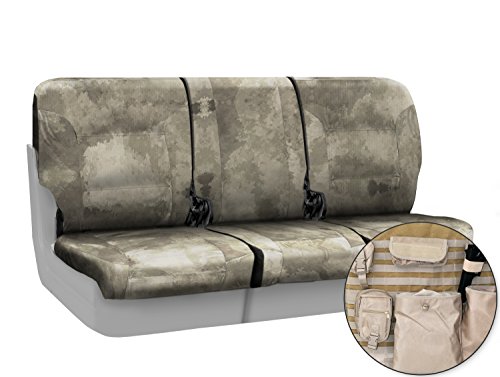 Coverking Custom Fit Front 40/20/40 Split Bench Tactical Seat Cov...