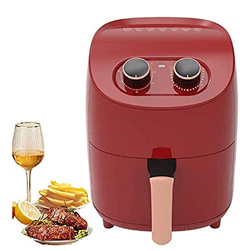 YFGQBCP Home Smart Multifunktionale Heißluft Fritteuse Elektrische Fritteuse mit 60 Minuten Timer Auto Abschaltbraten…