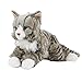 Produktbild Teddys Rothenburg Kuscheltier Maine Coon norwegische Katze liegend grau getigert 38cm Plüschkatze Uni-Toys