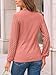 AUTOMET Long Sleeve Tops for Women Blouses Dressy Casual Shirts for Women 2026 Spring Fashion Outfits Lace Business Cute T Shirts Work Summer Clothes Coral 2XL