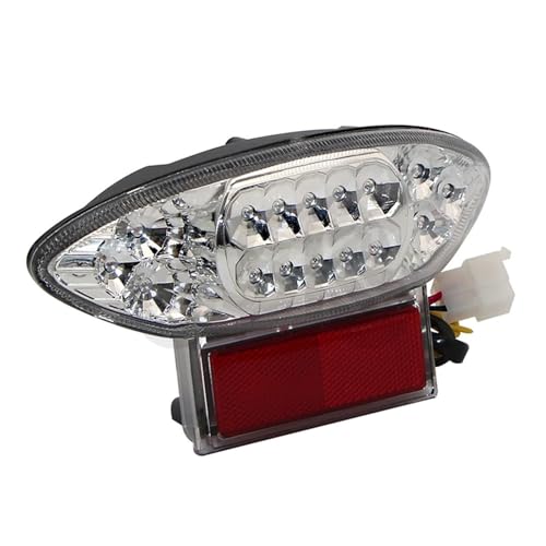 Feu arrière de moto Suzuki GSX750 GSX-F bloc optique feu frein clignotant transparent LED