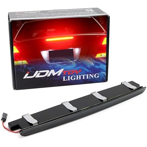 iJDMTOY LED Trunk Lid Third Brake Light For Mercedes 2000-2007 W203 C-Class