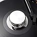FEMELI Record Weight Stabilizer for Vinyl LP Turntable Record Player Disc(Silver)
