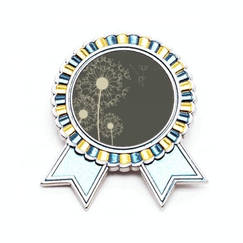 Broche pissenlit en métal taille M un cadeau poétique pour femme